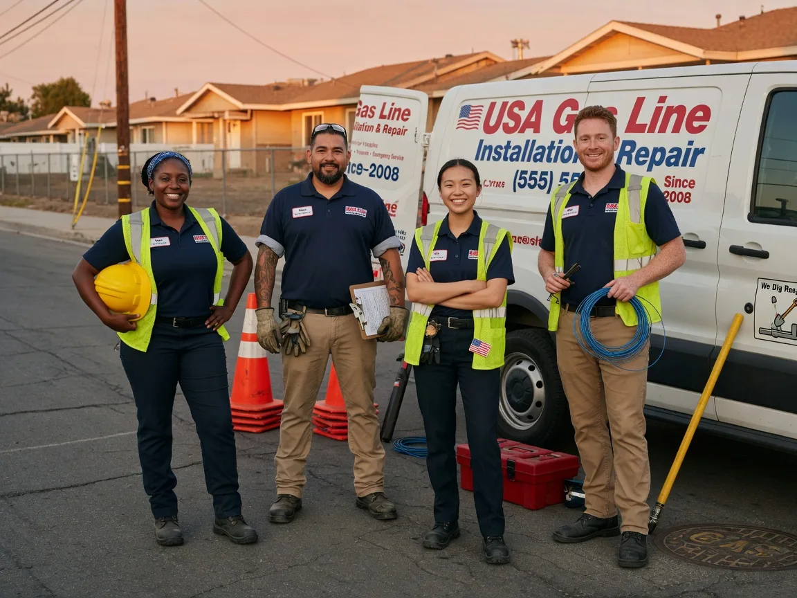 Gas Line Installation company in Chadwick, IL